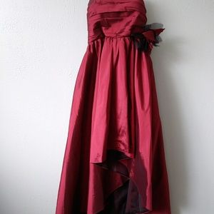JS Collection Red formal dress